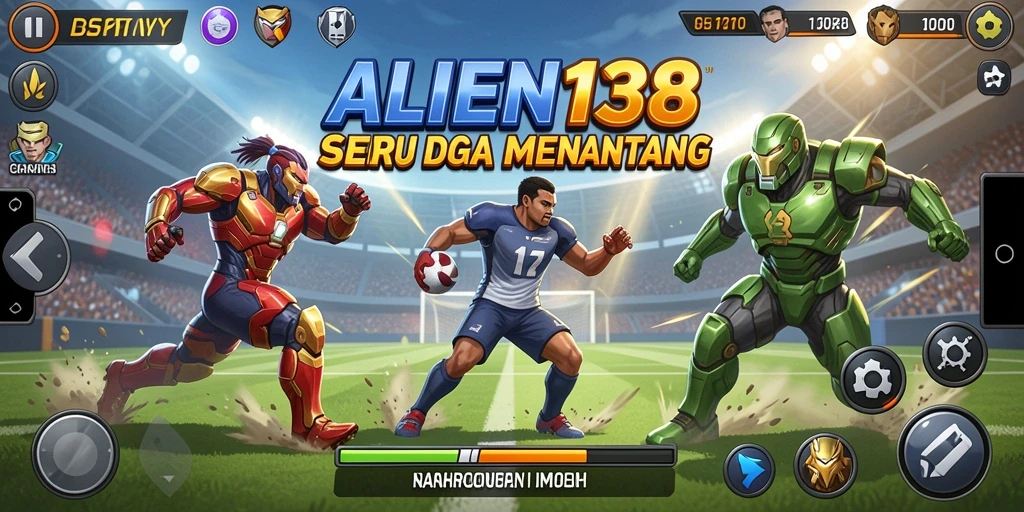 Tampilan gameplay ALIEN138 yang dinamis dan penuh aksi.