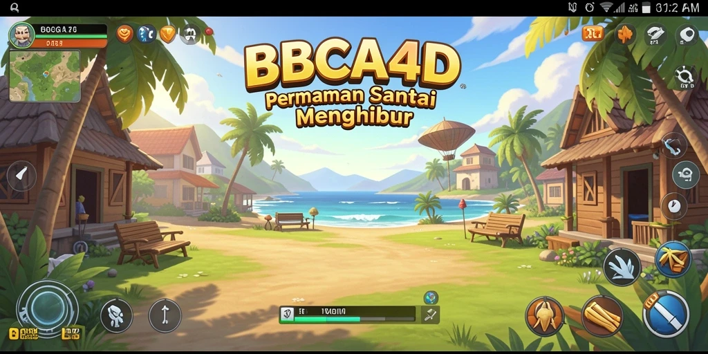 Tampilan gameplay menarik dari BBCA4D yang menyenangkan.