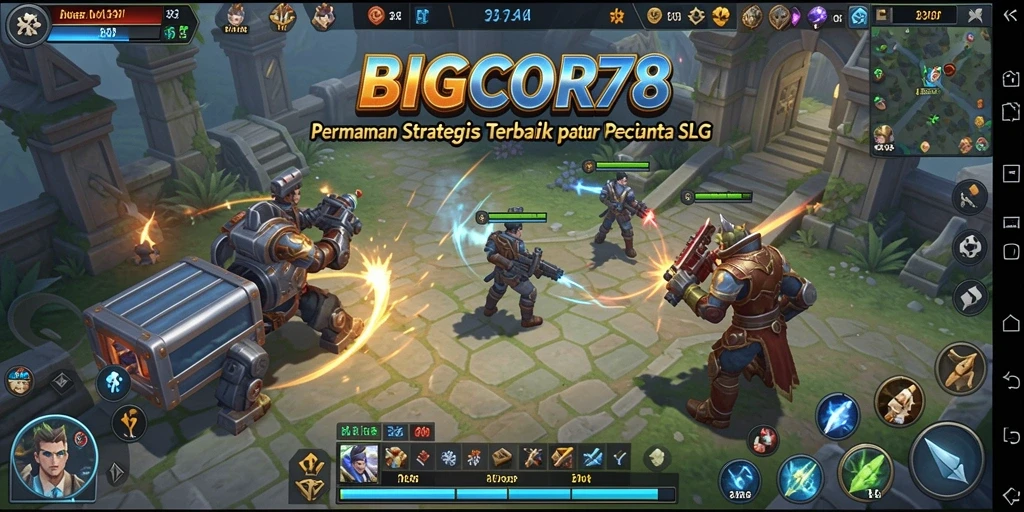 Tampilan gameplay yang menarik di BIGCOR78 dengan strategi mendalam.