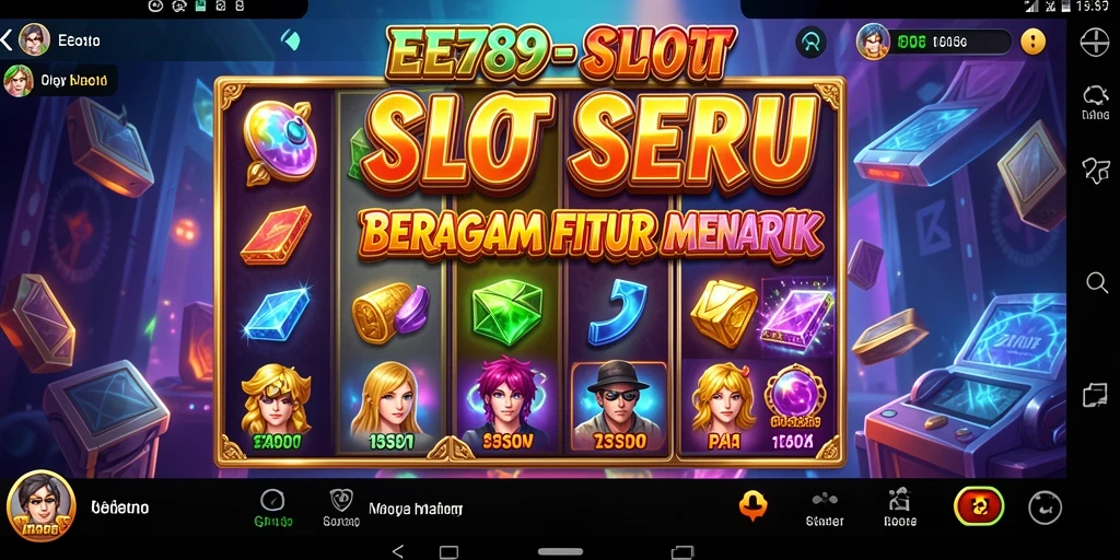 Tampilan gameplay EE789 menunjukkan kegembiraan bermain Slot yang menantang.