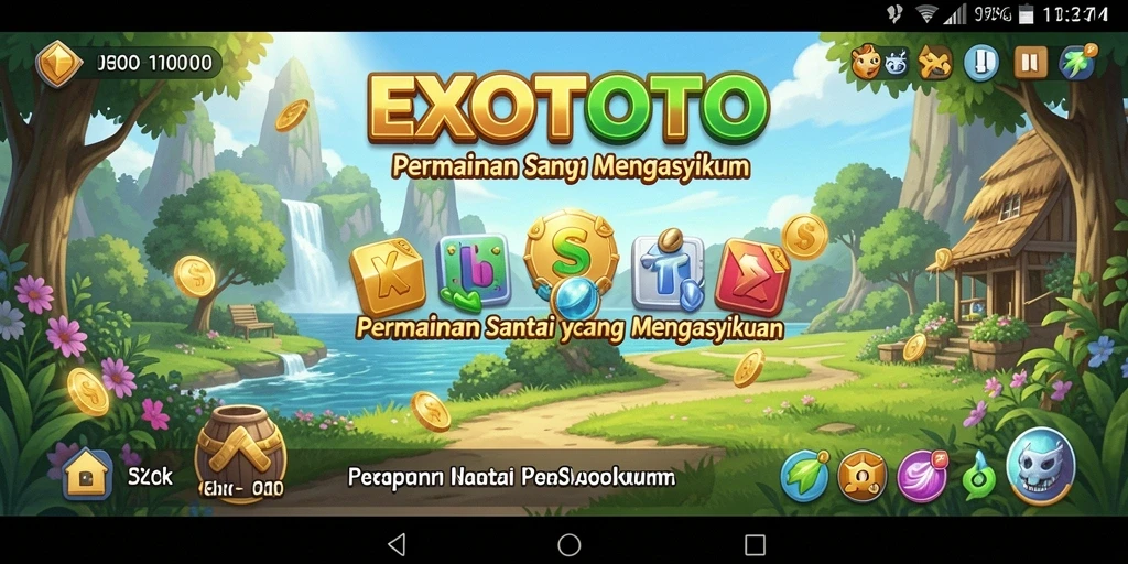 Gameplay eksklusif EXOTOTO yang menyenangkan dan interaktif