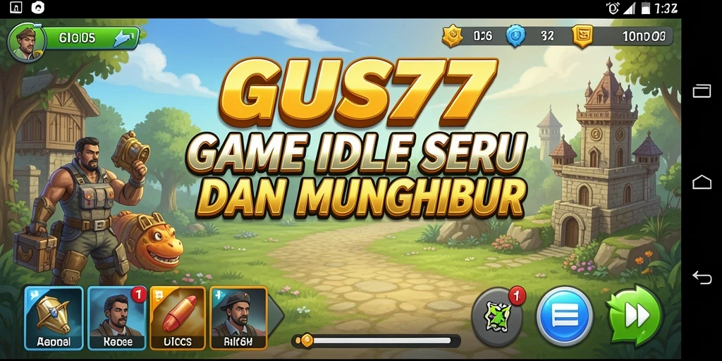Tampilan gameplay <strong>GUS77</strong> yang menarik dan intuitif.