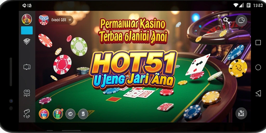 Gameplay menarik HOT51 membawa suasana kasino ke smartphone Anda.